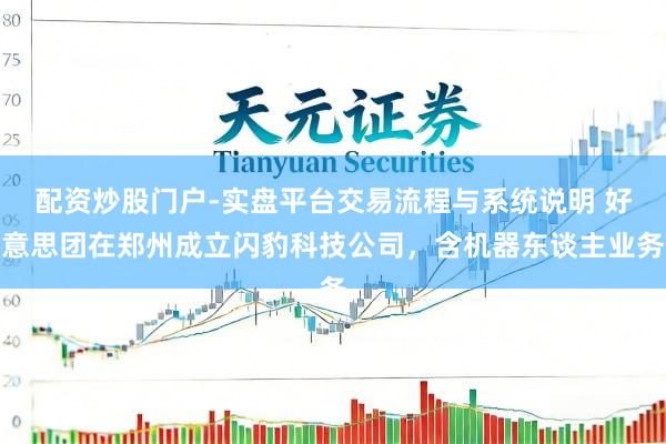 配资炒股门户-实盘平台交易流程与系统说明 好意思团在郑州成立闪豹科技公司，含机器东谈主业务